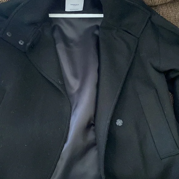 Mango black wool jacket - Picture 11 of 13
